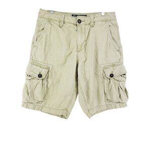 American Eagle Classic Cargo Shorts Men's Size 30 Tan